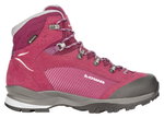 Lowa Wanderschuhe Tucana GTX (Trekking, Spaltleder-Textil, wasserdicht) bordeauxrot/rose Damen